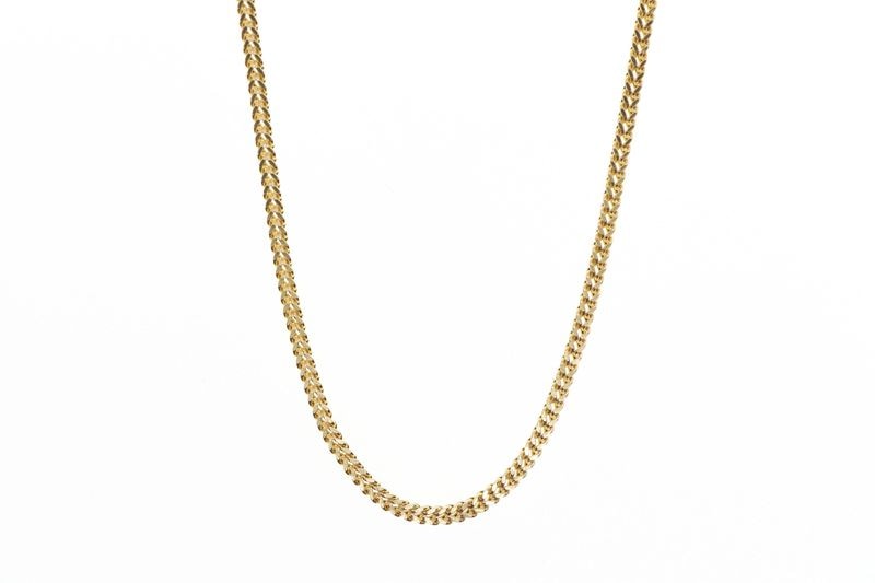 10K FRANCO CHAIN 22INCH