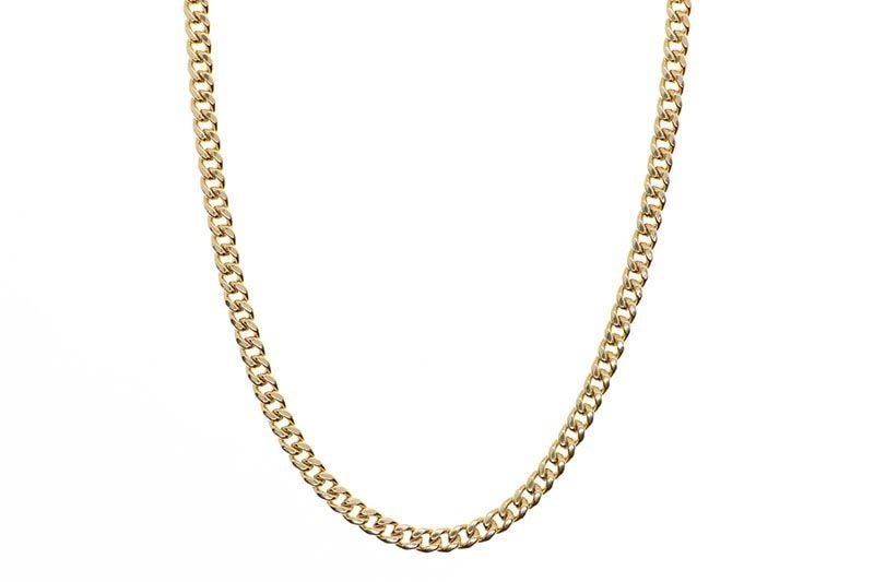 10K CUBAN CHAIN 22INCH
