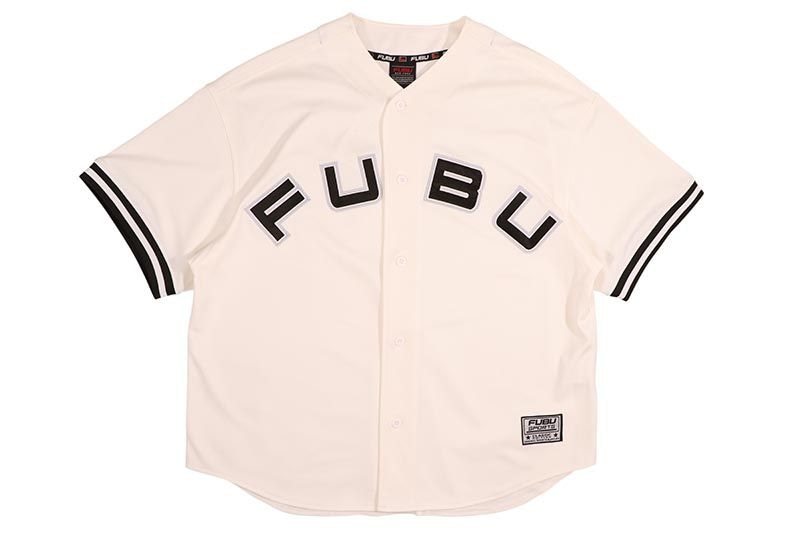 FUBU BASEBALL SHIRT (FAM-51714:WHITE)