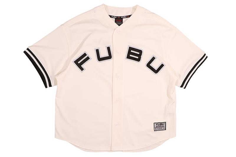 FUBU BASEBALL SHIRT (FAM-51714:WHITE) | SALE1 | GROWAROUND（グロウ