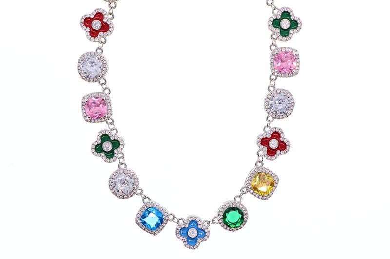小物 JEWEL キラ ダイヤモンドキルト トップハンドル ミニチェーン