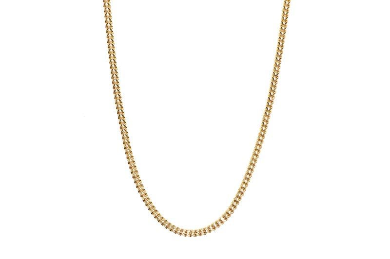 10K FRANCO CHAIN 18INCH