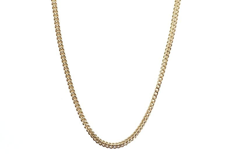10K FRANCO CHAIN 20INCH