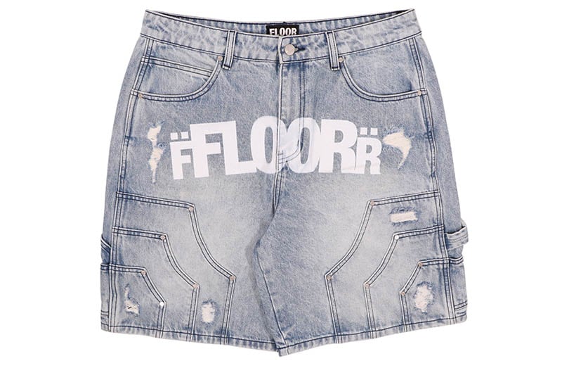 floor914 ハーフパンツペイント FLR914 usdrip drip floor914 ハーフパンツペイント FLR914 usdrip drip