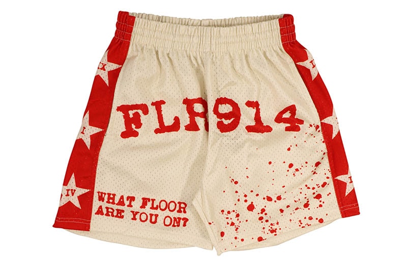 FLOOR 914 ハーフパンツ FLOOR 914 RED/CREAM UNIFORM SHORTS | Brand,A-F,FLOOR 914