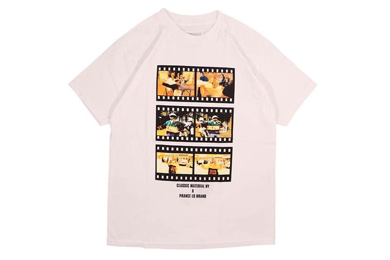CLASSIC MATERIAL NY X PRANCE LO BRAND T-SHIRTS (WHITE)