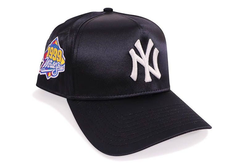 NEW ERA NEW YORK YANKEES 9FORTY AF ADJUSTABLE CAP (1999 WORLD SERIES SIDE PATCH/GREY UNDER VISOR/NAVY SATIN)