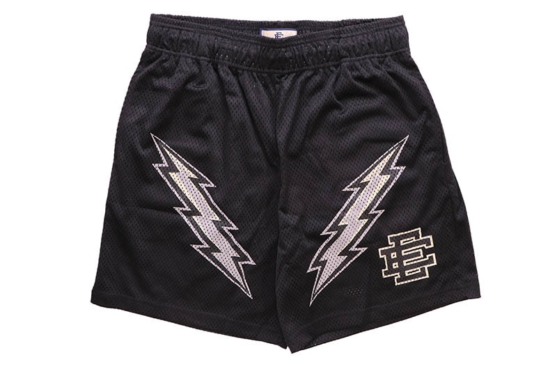 ERIC EMANUEL EE BASIC LIGHTNING BOLT BLACK SHORTS | Brand,A-F,ERIC