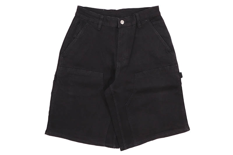 PRO CLUB HEAVYWEIGHT DOUBLE KNEE CARPENTER SHORT (BLACK) 52PC0602
