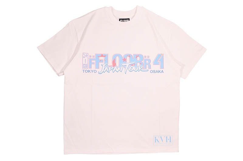 FLOOR 914 TOUR T-SHIRTS (WHITE:GROW AROUND EXCLUSIVE)