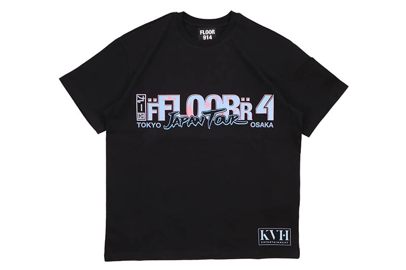 FLOOR 914 TOUR T-SHIRTS (BLACK:GROW AROUND EXCLUSIVE) | Brand,A-F