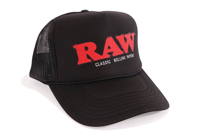 RAW TRUCKER HAT (RAW-A-257:BLACK)