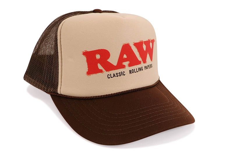 RAW TRUCKER HAT (RAW-A-259:BROWN)