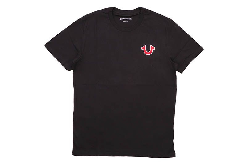 TRUE RELIGION BUDDHA LOGO TEE (M4O8U24JV7:BLACK)