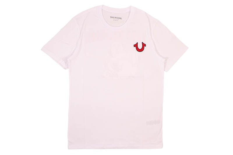 TRUE RELIGION BUDDHA LOGO TEE (M4O8U24JV7:WHITE)