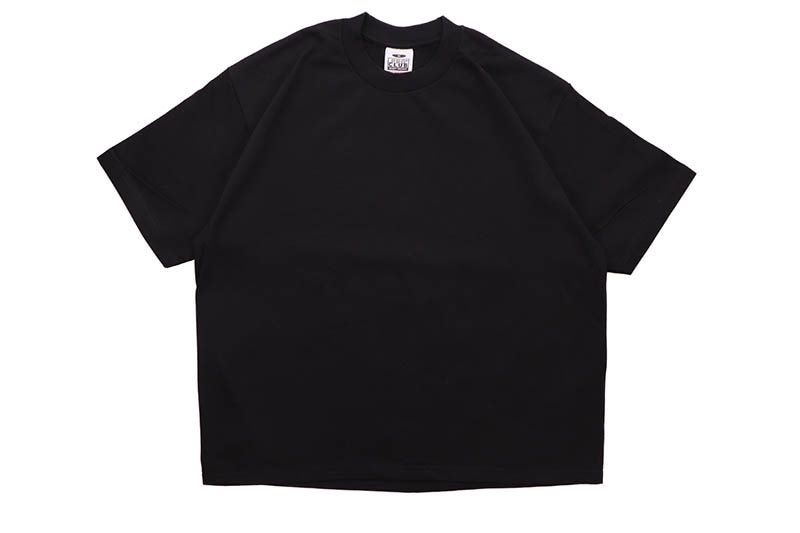 PRO CLUB HEAVYWIDE COTTON SHORT SLEEVE CREW NECK T-SHIRT (BLACK) 199