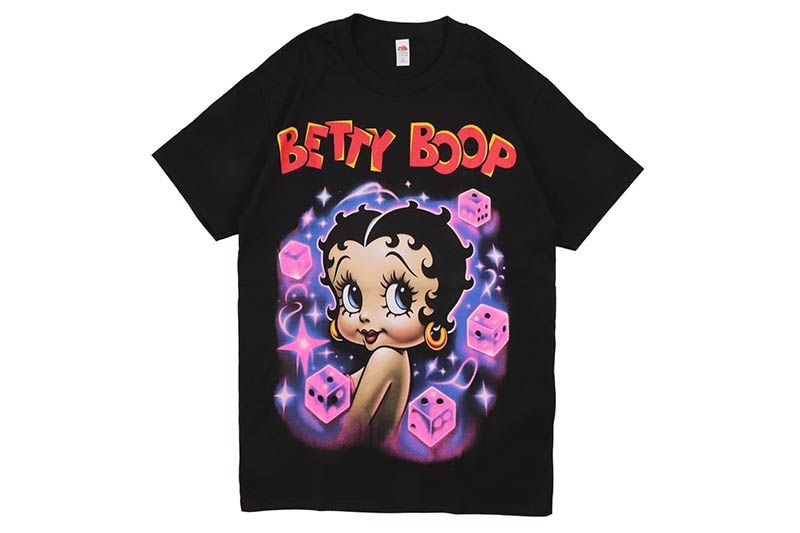 HOUSE OF TEES BETTY BOOP GRAPHIC T-SHIRT #1 (BLACK)
