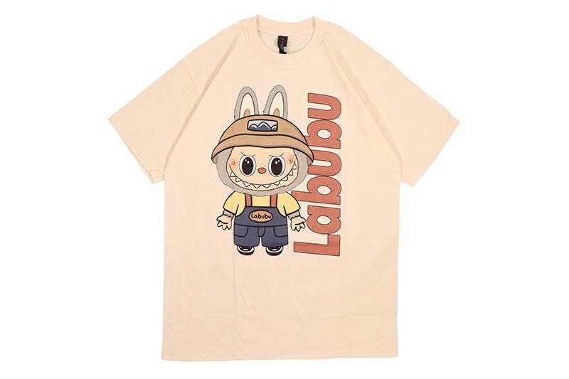 HOUSE OF TEES LABUBU GRAPHIC T-SHIRT #1 (SAND)
