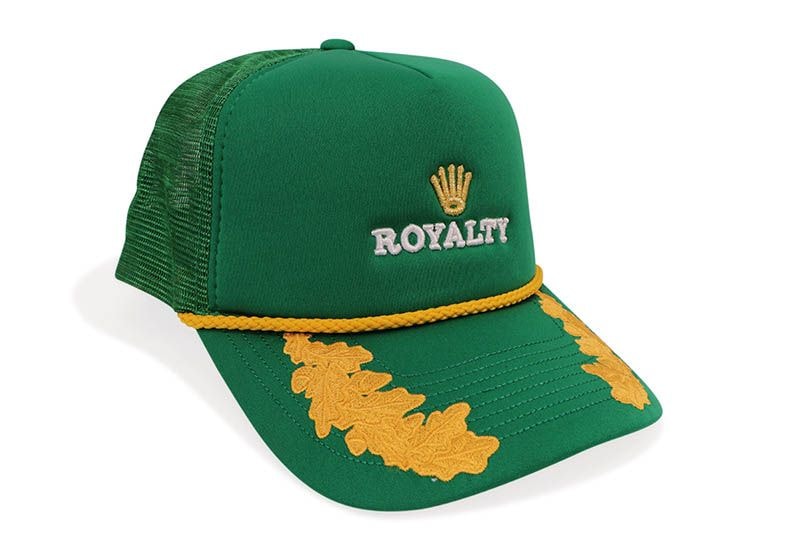 FIELD GRADE ROYALTY FOAM TRUCKER HAT (SCRAMBLED EGGS/KELLY GREEN) 1003945