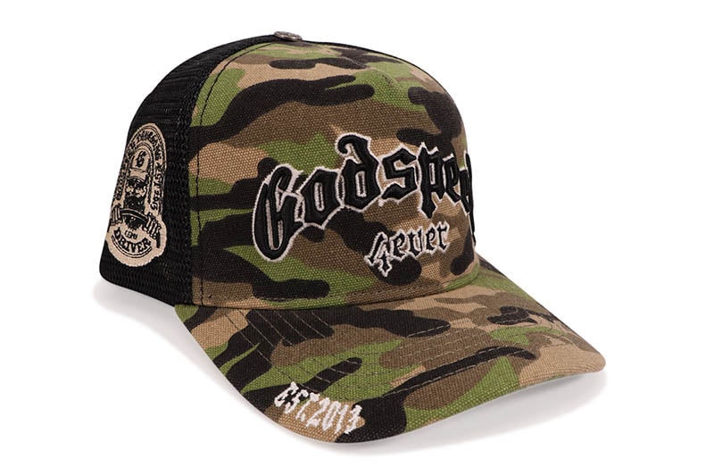 GODSPEED GS FOREVER TRUCKER HAT (CAMO) | Brand,G-L,GODSPEED