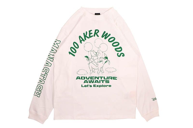MANASTASH WINNIE THE POOH L/S TEE (792-5230015-030:WHITE)