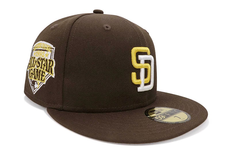 NEW ERA SAN DIEGO PADRES 59FIFTY FITTED CAP (1992 ALL STAR GAME