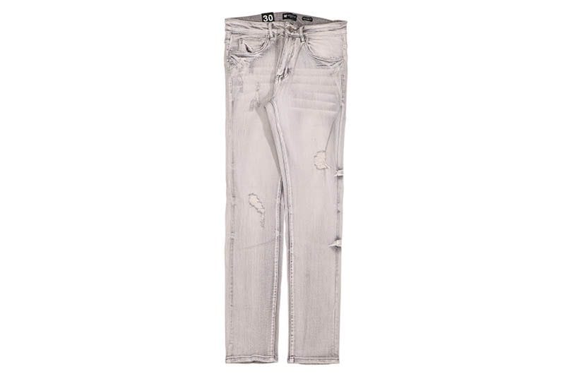 WAIMEA FLEX SKINNY FIT JEANS (M8115D:GREY BLEACH)