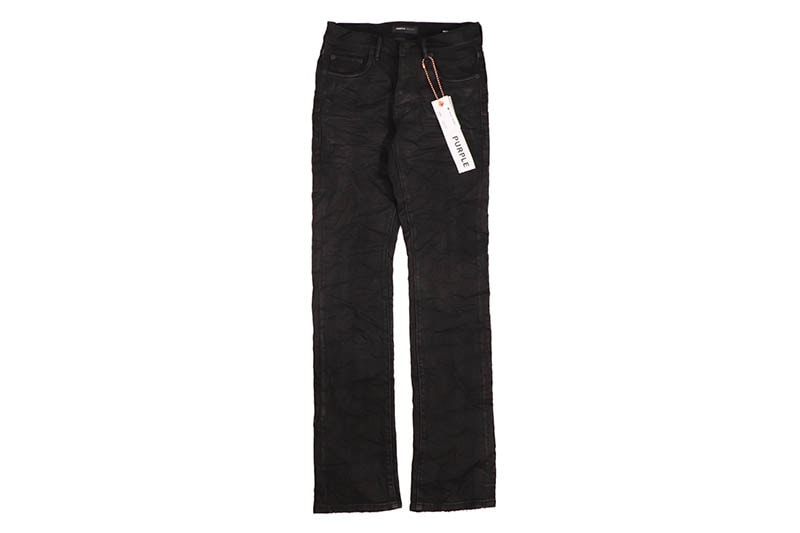 PURPLE BRAND LOW RISE FLARE JEAN (P004 BLRE823:BLACK RESIN