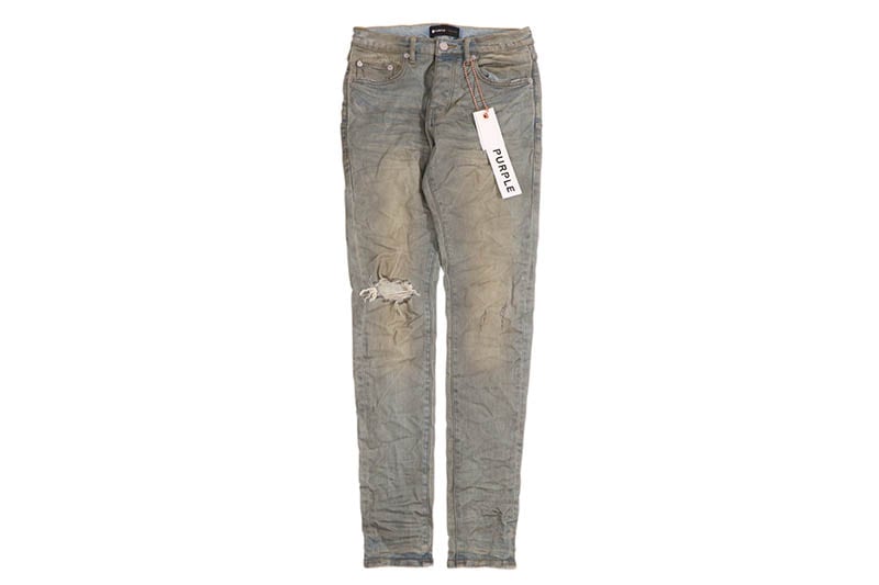 PURPLE BRAND LOW RISE SKINNY JEAN (P001-LDW:LIGHT DIRTY WAX