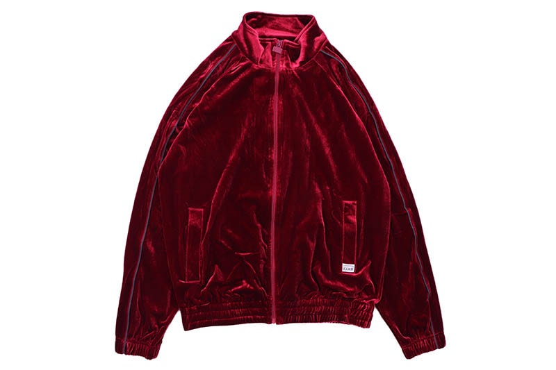 PRO CLUB COMFORT VELOUR TRACK JACKET (BURGUNDY) 16PC0303 | Brand