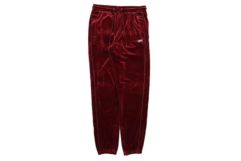 PRO CLUB COMFORT VELOUR TRACK PANT (BURGUNDY) 16PC0403