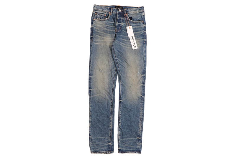 PURPLE BRAND STRAIGHT SLIM JEAN (P005-TYFM124:2 YEAR DIRTY