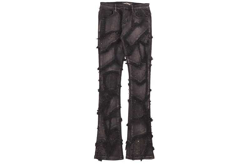 VICIOUS FLARED FIT PANT (VC627R:RAGGY BLACK) | Brand,OTR,その他の