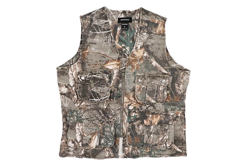 KINDRED CAMO HUNTER VEST (KD2045V:EUROPEAN CAMO)