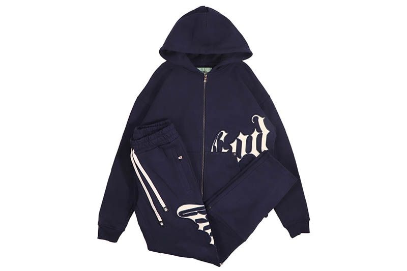 GODSPEED OG LOGO SWEATSUIT V2 (NAVY)
