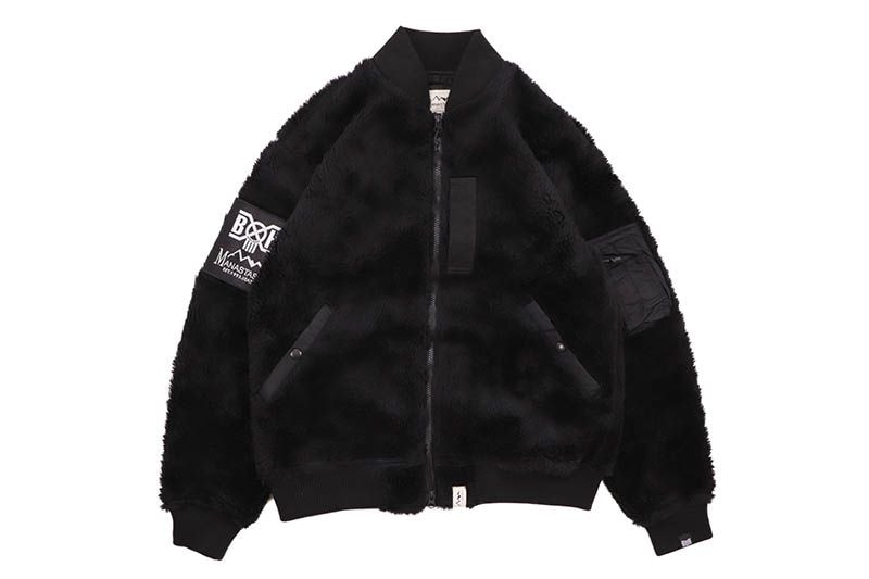 MANASTASH X BOUNTY HUNTER BOA MA-1 (792-5252012-010:BLACK)