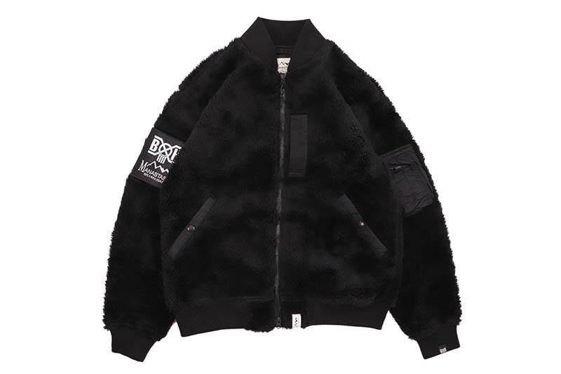 MANASTASH X BOUNTY HUNTER BOA MA-1 (792-5252012-010:BLACK