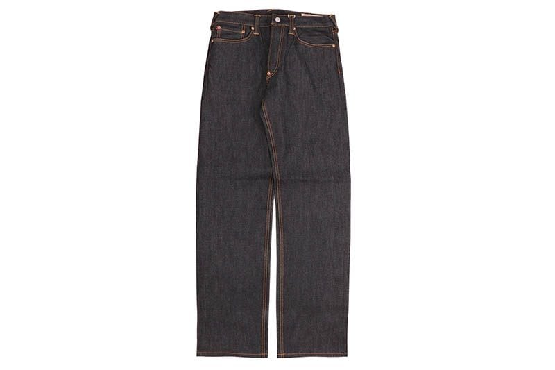 EVISU DAICOCK PRINT BAGGY JEANS #2000 (2ESHTM2JE91000CT:INDIGO)