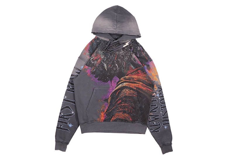 FIRST ROW ANCESTRAL CALL SPIRIT WALKER HOODIE (FRF2495:DK GREY)