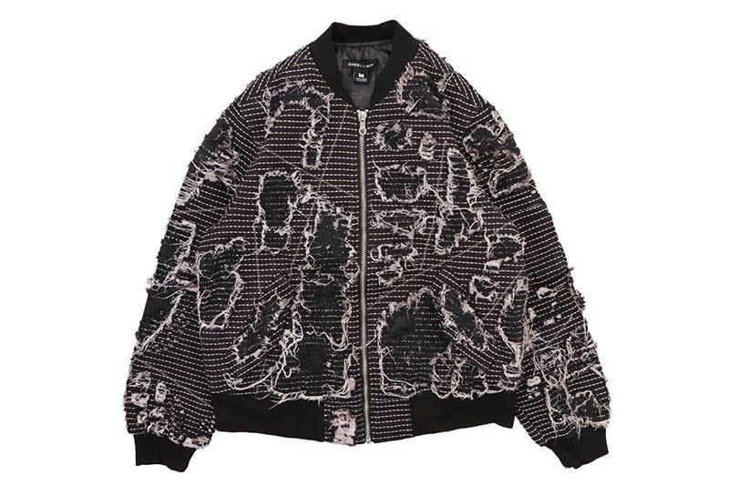 EMBELLISH JANE JACKET (EMBHOL124-022:BLACK)