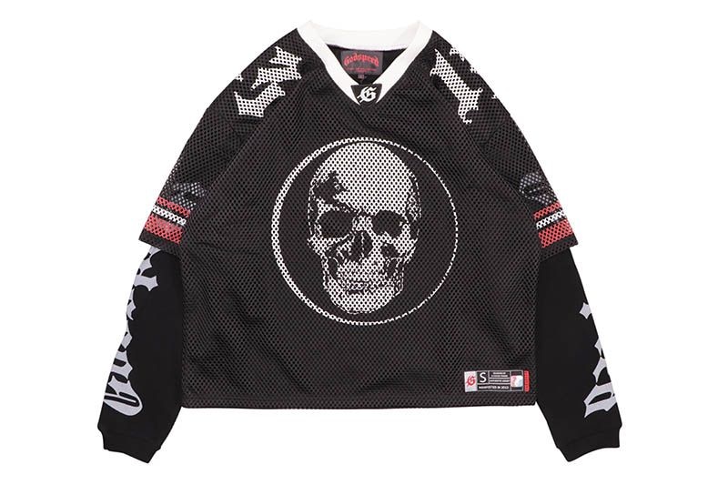 GODSPEED TD LAYERED JERSEY (BLACK/RED)
