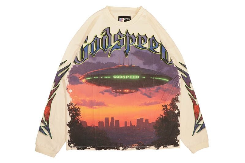 GODSPEED U.A.P LS T-SHIRT (BONE)