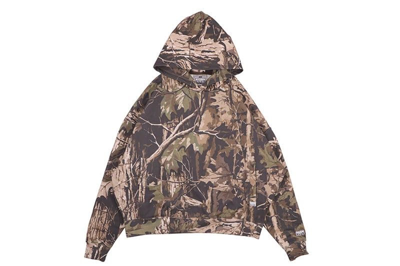 PRO CLUB HEAVYWIDE FLEECE PULLOVER HOODIE (TREE CAMO) 54PC0101