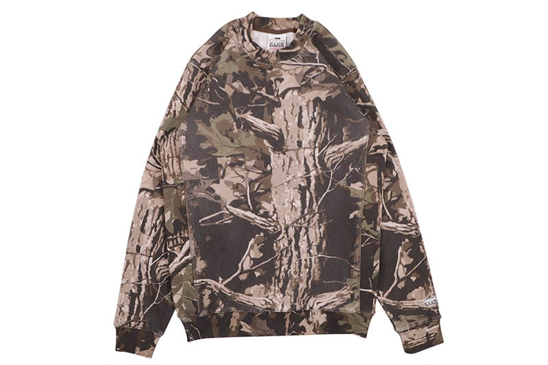 PRO CLUB HEAVYWEIGHT THERMAL CREW NECK (TREE CAMO) 54PC0104