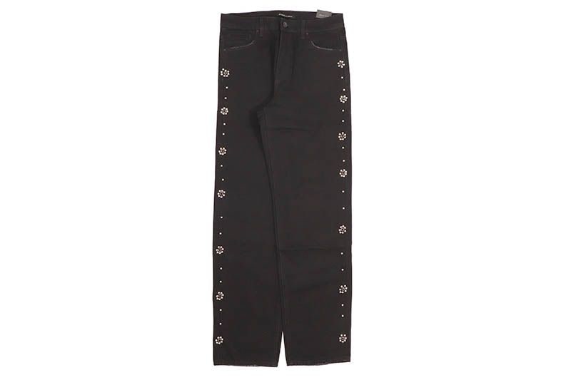 EMBELLISH KEITH STRAIGHT DENIM (EMBHOL124-031:BLACK)