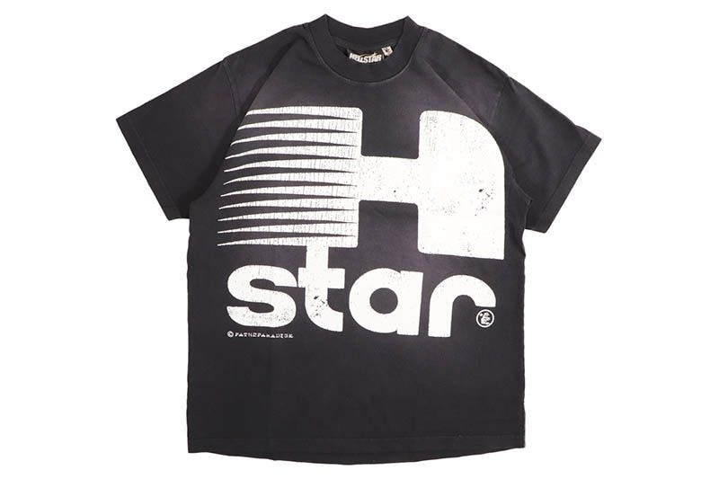 HELLSTAR HSTAR GLOW IN THE DARK T-SHIRTS (BLACK)