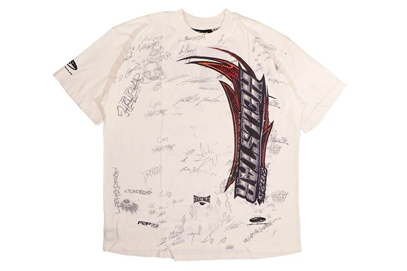 HELLSTAR NASCAR T-SHIRTS (WHITE)