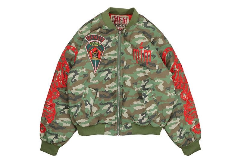 MURD333R.FM SPECIAL OPS BOMBER JACKET (CAMO)