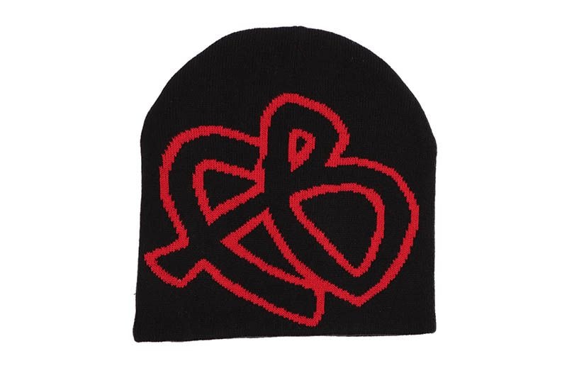 FUBU FB BEANIE (FAM-52900:BLACK/RED)