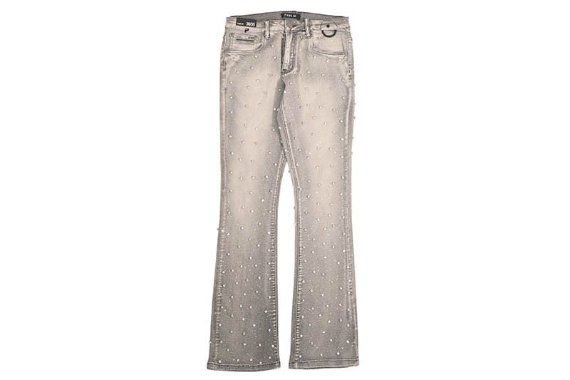 PUBLIK DENIM FLARE FIT JEAN (KD2577:GREY)